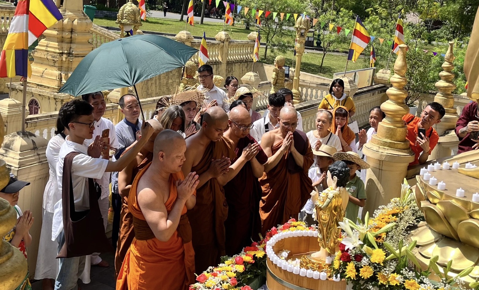 Lễ Phật đản tại chùa Khmer giữa lòng thủ đô Hà Nội