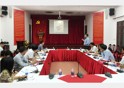 Thứ trưởng Bộ VHTTDL Lê Quang Tùng, thăm và làm việc với BQL Làng VHDL các DTVN.
