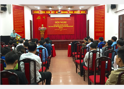 Hội nghị Tuyên truyền, phổ biến, thực hiện “Ngày Pháp luật Việt Nam” năm 2018