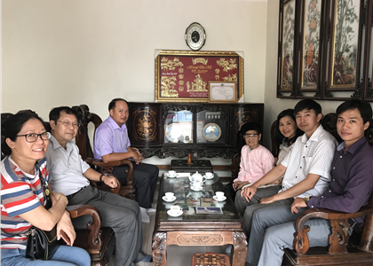 Ban Quản lý thăm hỏi, tri ân các gia đình liệt sĩ nhân ngày Thương binh - Liệt sĩ 27/7 