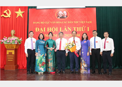 Đại hội Đảng bộ Cục Văn hóa các dân tộc Việt Nam lần thứ I, nhiệm kỳ 2025 - 2030