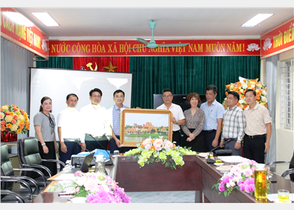 Cục Văn hóa tổ chức chuyến công tác nghiên cứu thực tế mô hình quản lý, vận hành khai thác dịch vụ tại một số điểm tại tỉnh Thanh Hóa