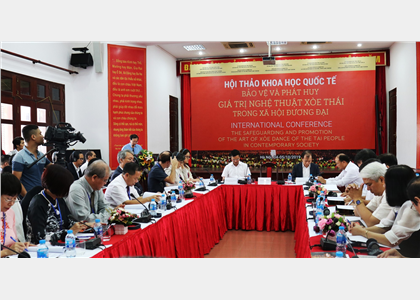  Hội thảo khoa học quốc tế về nghệ thuật Xòe Thái tại “Ngôi nhà chung”