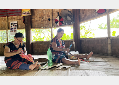 Nét đẹp trong cuộc sống hàng ngày của dân tộc Cơ Tu tại “Ngôi nhà chung”