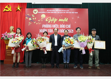 Gặp mặt phóng viên, báo chí Xuân Tân Sửu 2021