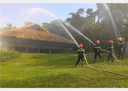  Tập huấn an ninh trật tự, phòng cháy chữa cháy và diễn tập thực tế
