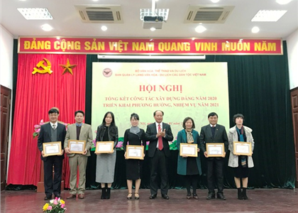 Hội nghị tổng kết công tác xây dựng Đảng năm 2020