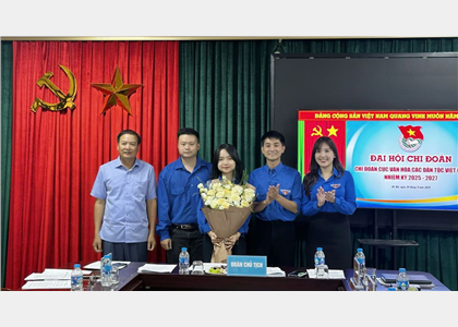  Đại hội Chi đoàn Cục Văn hóa các dân tộc Việt Nam, nhiệm kỳ 2025 - 2027