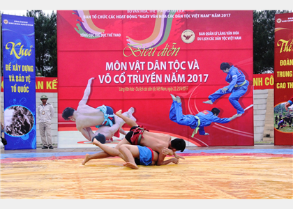 Biểu diễn Vật dân tộc và Võ cổ truyền năm 2017