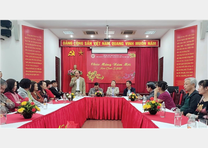  Đầm ấm buổi Gặp mặt cán bộ hưu trí nhân dịp xuân Canh Tý 2020