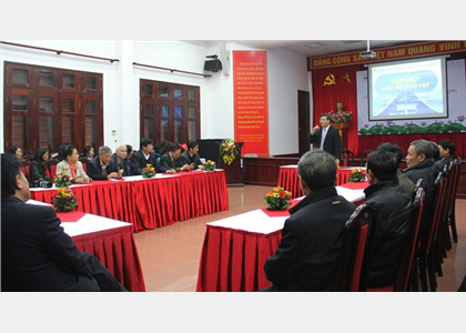 Gặp mặt cán bộ hưu trí đầu năm mới 2019