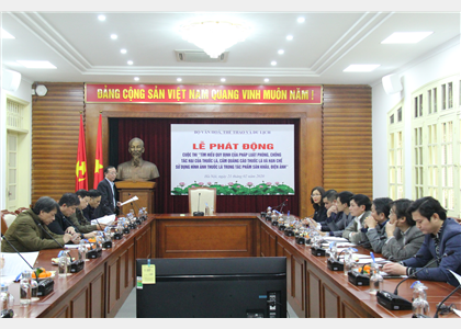  Phát động Cuộc thi tìm hiểu quy định của pháp luật phòng, chống tác hại của thuốc lá trong lĩnh vực văn hóa, thể thao và du lịch