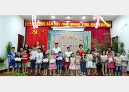Vui Tết thiếu nhi tại “Ngôi nhà chung”