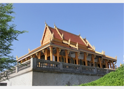 Xây dựng Chánh điện chùa Khmer tại 