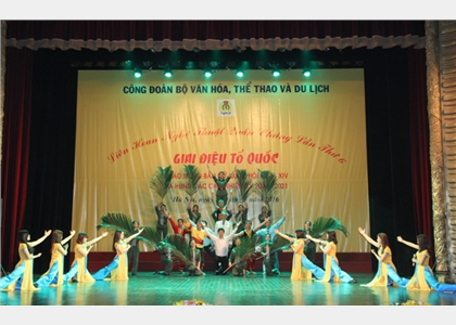 Công đoàn BQL Làng VHDL các DTVN đạt giải A Liên hoan nghệ thuật quần chúng lần thứ 6
