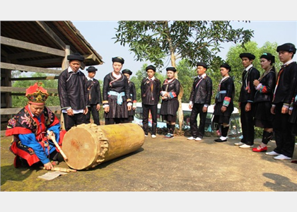 Tái hiện Lễ hội mừng năm mới của dân tộc Giáy