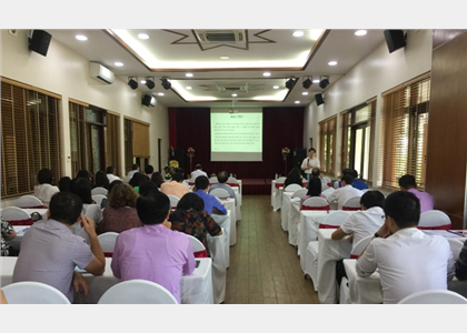 BQL tham gia Hội nghị CCHC và Tập huấn nâng cao kỹ năng truyền thông