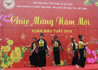 BQL Làng VHDL các DTVN: Gặp mặt Báo chí đầu Xuân Mậu Tuất 2018