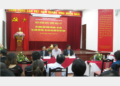 Hội nghị Xúc tiến đầu tư xây dựng sản phẩm văn hóa, du lịch