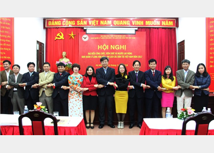 Hội nghị đại biểu công chức, viên chức, người lao động BQL Làng VHDL các DTVN