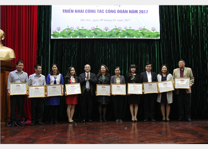 Công đoàn Bộ VHTTDL: Triển khai công tác công đoàn năm 2017