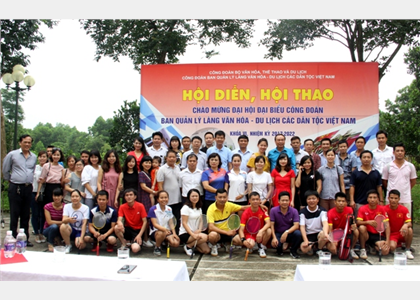  Một số hình ảnh chào mừng Đại hội Công đoàn Ban Quản lý