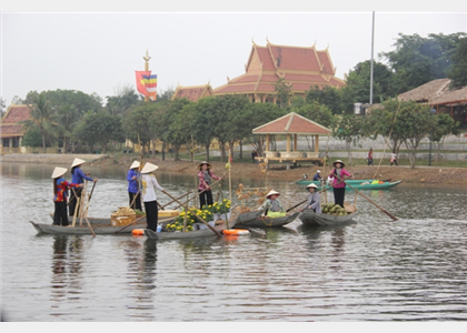  Khai mạc tái hiện không gian Văn hóa Chợ nổi Cái Răng - Di sản văn hóa phi vật thể quốc gia tại 