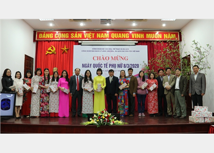 Công đoàn Ban Quản lý tổ chức kỷ niệm 110 năm Ngày Quốc tế phụ nữ 8/3 