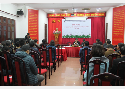 Hội nghị đại biểu công chức, viên chức và người lao động Ban Quản lý Làng VHDL các DTVN năm 2018