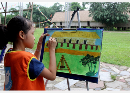 Cuộc thi Ngày hội vẽ tranh tại “Ngôi nhà chung”