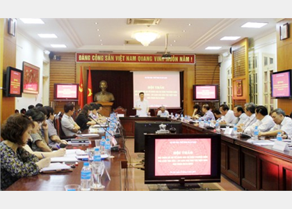 Hội thảo Xây dựng Đề án tổ chức các sự kiện thường niên tại “Làng” giai đoạn 2015-2020