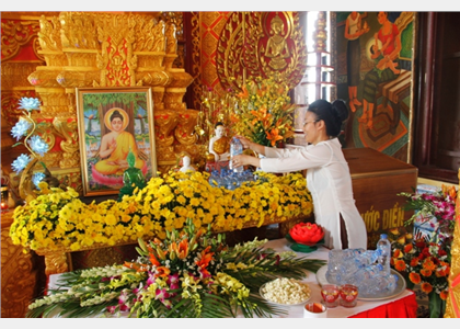  Công tác chuẩn bị trước Đại lễ dâng Y Kathina tại chùa Khmer