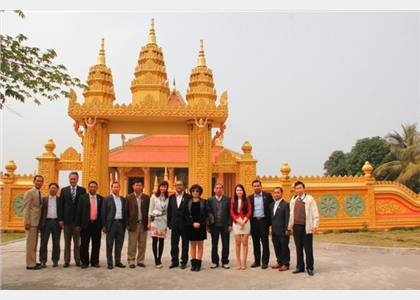 Đoàn đại biểu Hội hữu nghị Campuchia - Việt Nam thăm “Ngôi nhà chung”