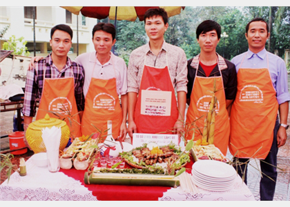 Một số hình ảnh hội thi nấu ăn mừng ngày 20 - 10