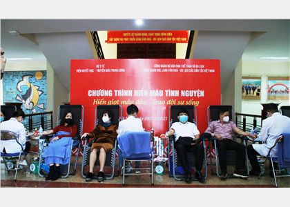 Công đoàn Ban Quản lý: Tổ chức Chương trình hiến máu tình nguyện