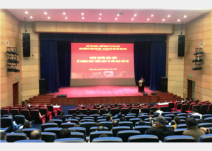 Ban Quản lý: Tổ chức lớp “Tuyên truyền kiến thức về phòng cháy chữa cháy và cứu nạn cứu hộ” và diễn tập thực tế
