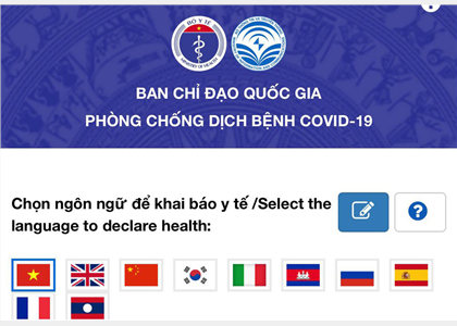 Hướng dẫn tải phần mềm trên điện thoại và khai báo y tế toàn dân