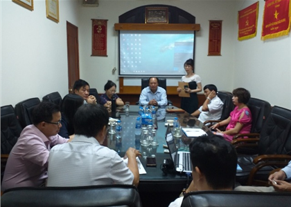 Công chức, viên chức, người lao động Ban Quản lý làm việc tại nhà qua CNTT
