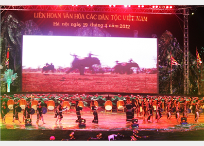 Một số hình ảnh Liên hoan Văn hóa các dân tộc VN năm 2012 (P3) 