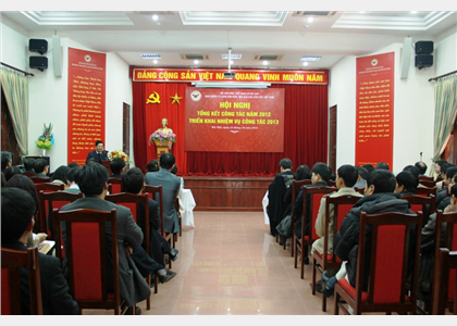 Hội nghị tổng kết công tác 2012 và triển khai nhiệm vụ công tác 2013