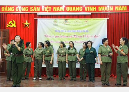 Tổ chức chương trình “Tri ân nữ cựu TNXP cô đơn” tại Làng VHDL các DTVN