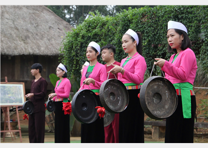 Không gian văn hóa dân tộc Mường tại “Ngôi nhà chung”